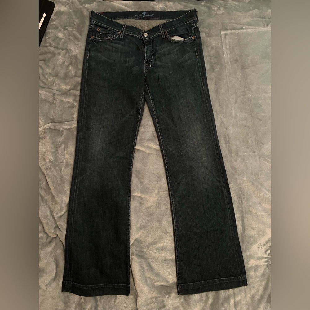 Dark Wash Denim Jeans